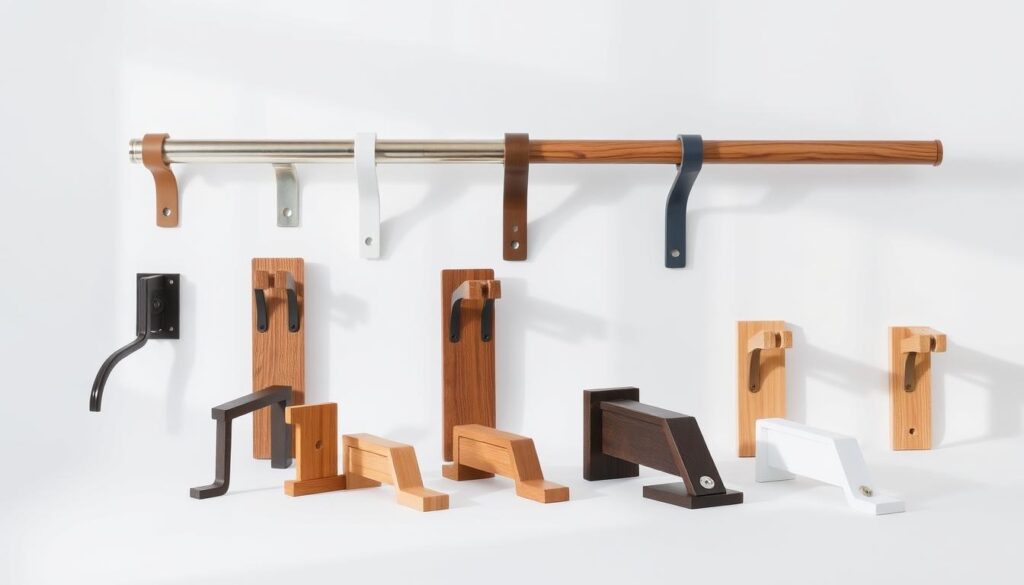 żabki do różnych typów karniszy